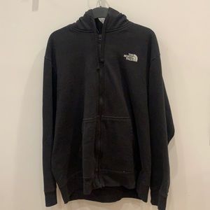 Black north face hoodie
